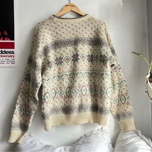 heavy knit sweater perfect condition vintage